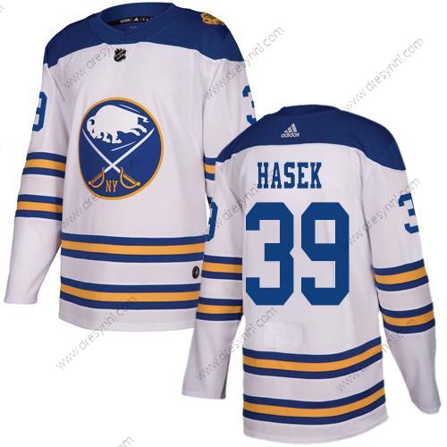 Adidas Buffalo Sabres #39 Dominik Hasek Bílý Autentické 2018 Zimní Klasický Sešitý NHL dres – Pánské