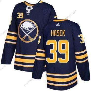 Adidas Buffalo Sabres #39 Dominik Hasek Námořnictvo Modrý Domácí dres Autentické Sešitý NHL dres – Pánské