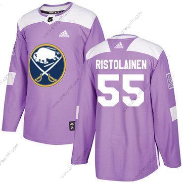 Adidas Buffalo Sabres #55 Rasmus Ristolainen Nachový Autentické Bojuje proti rakovině Sešitý NHL dres – Pánské