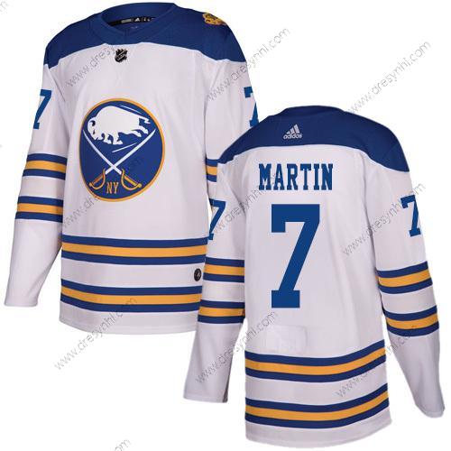 Adidas Buffalo Sabres #7 Rick Martin Bílý Autentické 2018 Zimní Klasický Sešitý NHL dres – Pánské