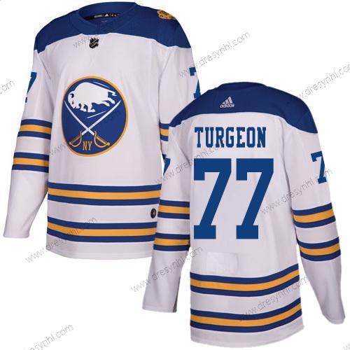 Adidas Buffalo Sabres #77 Pierre Turgeon Bílý Autentické 2018 Zimní Klasický Sešitý NHL dres – Pánské