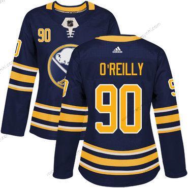 Adidas Buffalo Sabres #90 Ryan O’Reilly Námořnictvo Modrý Domácí dres Autentické Sešitý NHL dres – Dámské