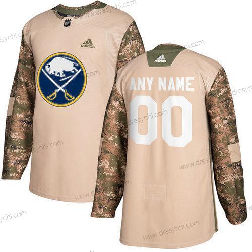 Adidas Buffalo Sabres Personalizované Camo Veterans Day Tréninkový dres – Pánské