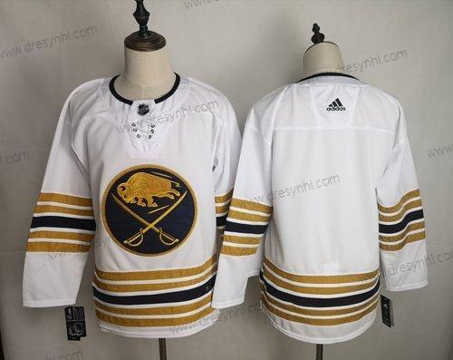 Adidas Buffalo Sabres Prázdný Bílý 50Th Výročí dres – Pánské