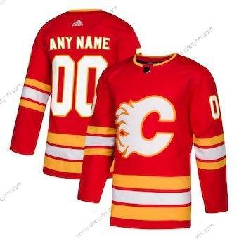 Adidas Calgary Flames Personalizované Červené Náhradní Autentické dres – Dětské