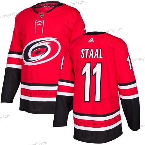 Adidas Carolina Hurricanes #11 Jordan Staal Červené Domácí dres Autentické Sešitý NHL dres – Juniorské