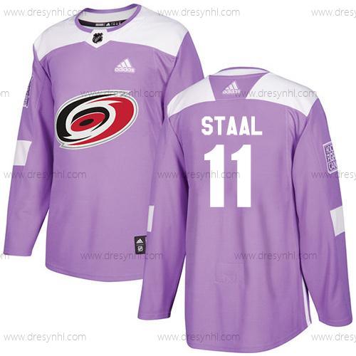 Adidas Carolina Hurricanes #11 Jordan Staal Nachový Autentické Bojuje proti rakovině Sešitý NHL dres – Pánské