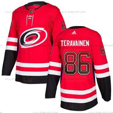 Adidas Carolina Hurricanes #86 Teuvo Teravainen Červené dres – Pánské