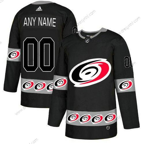 Adidas Carolina Hurricanes Personalizované Černá Tým Logos dres – Pánské