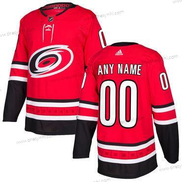 Adidas Carolina Hurricanes Personalizované Červené Třetí dres 2017-2018 NHL dres – Pánské