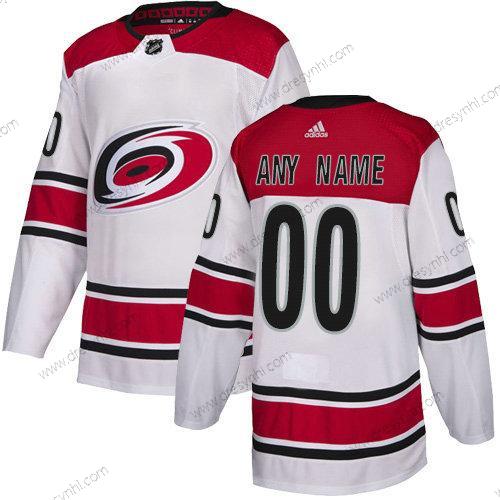 Adidas Carolina Hurricanes Personalizované NHL Autentické Bílý dres – Pánské