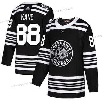 Adidas Chicago Blackhawks #88 Patrick Kane Černá 2019 Zimní Klasický Autentické Hráč dres – Pánské