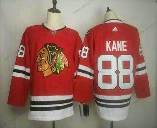 Adidas Chicago Blackhawks #88 Patrick Kane Domácí dres Autentické Červené Hráč dres – Pánské