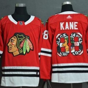 Adidas Chicago Blackhawks #88 Patrick Kane New Červené Sešitý NHL dres – Pánské