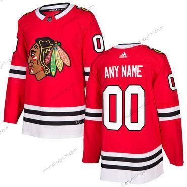 Adidas Chicago Blackhawks Personalizované Červené Domácí dres Autentické Sešitý NHL dres – Pánské