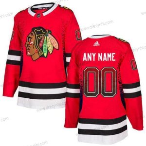 Adidas Chicago Blackhawks Personalizované Červené dres – Pánské