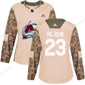 Adidas Colorado Avalanche #23 Milan Hejduk Autentické Veterans Day Tréninkový Camo dres – Dámské