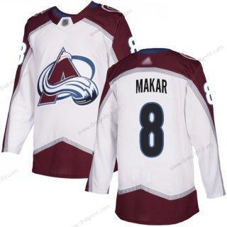 Adidas Colorado Avalanche #8 Cale Makar Bílý Road Autentické Sešitý NHL dres – Pánské