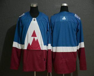 Adidas Colorado Avalanche Prázdný Modrý 2020 Stadium Series Sešitý NHL dres – Pánské