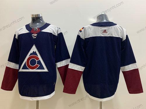 Adidas Colorado Avalanche Prázdný Námořnictvo Náhradní dres – Pánské