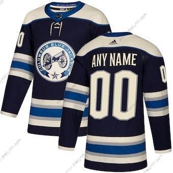 Adidas Columbus Blue Jackets Personalizované Námořnictvo Autentické Náhradní dres – Dětské