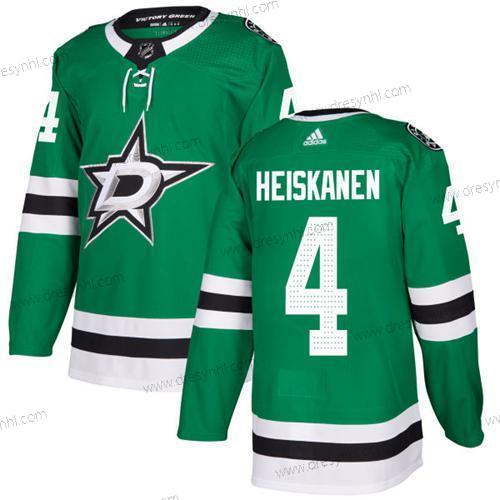 Adidas Dallas Stars #4 Miro Heiskanen Zelená Domácí dres Autentické Sešitý NHL dres – Juniorské