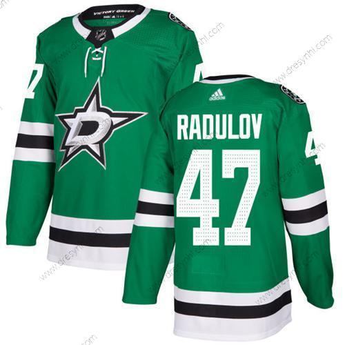 Adidas Dallas Stars #47 Alexander Radulov Zelená Domácí dres Autentické Sešitý NHL dres – Juniorské