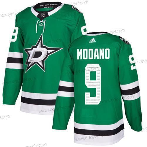 Adidas Dallas Stars #9 Mike Modano Zelená Domácí dres Autentické Sešitý NHL dres – Pánské