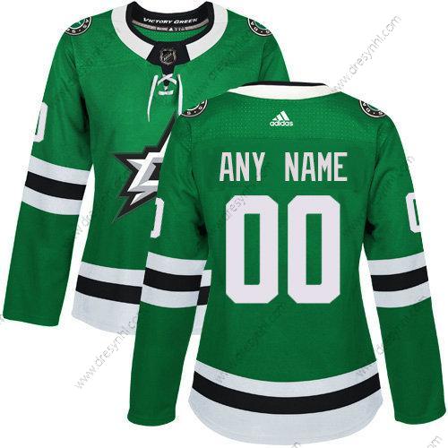 Adidas Dallas Stars Personalizované Autentické Zelená Domácí dres NHL dres – Dámské