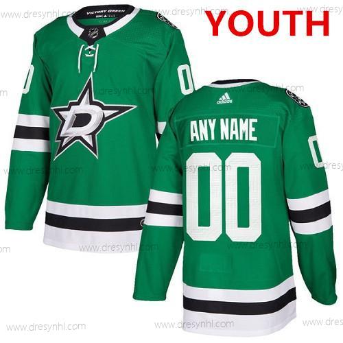 Adidas Dallas Stars Personalizované Autentické Zelená Domácí dres NHL dres – Juniorské