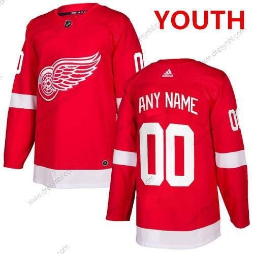 Adidas Detroit Red Wings Personalizované Autentické Červené Domácí dres NHL dres – Juniorské