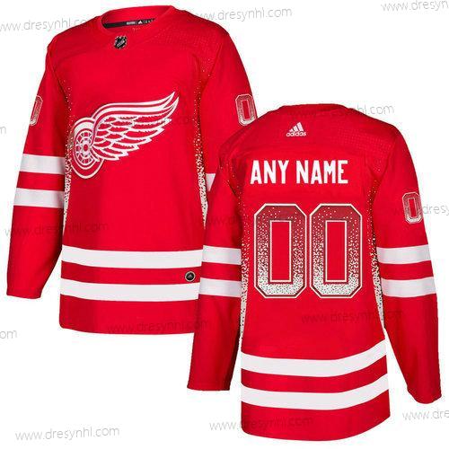 Adidas Detroit Red Wings Personalizované Červené dres – Pánské