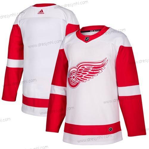 Adidas Detroit Red Wings Prázdný Bílý Road Autentické Sešitý NHL dres – Pánské