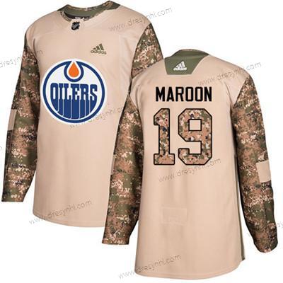 Adidas Edmonton Oilers #19 Patrick Maroon Camo Autentické 2017 Veterans Day Sešitý NHL dres – Juniorské