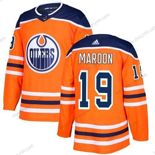 Adidas Edmonton Oilers #19 Patrick Maroon Oranžová Domácí dres Autentické Sešitý NHL dres – Juniorské