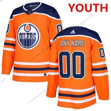 Adidas Edmonton Oilers Personalizované Autentické Oranžová Domácí dres NHL dres – Juniorské