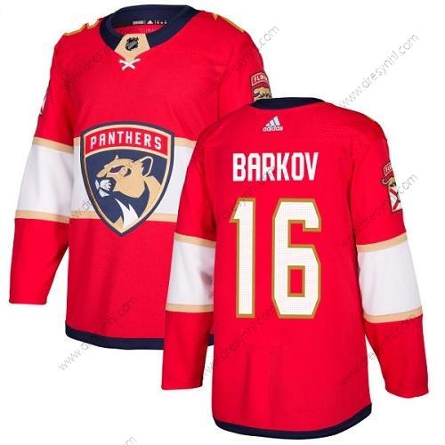 Adidas Florida Panthers #16 Aleksander Barkov Červené Domácí dres Autentické Sešitý NHL dres – Pánské