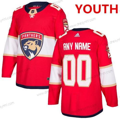 Adidas Florida Panthers Personalizované Autentické Červené Domácí dres NHL dres – Juniorské