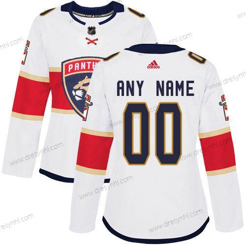 Adidas Florida Panthers Personalizované NHL Autentické Bílý dres – Dámské