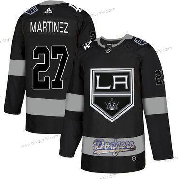 Adidas La Los Angeles Kings With Dodgers 27 Alec Martinez Černá dres – Pánské