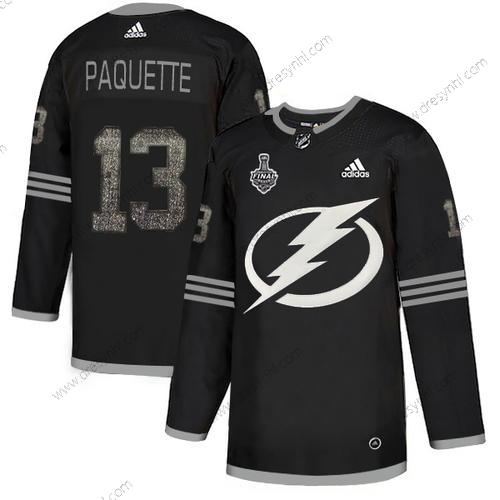 Adidas Lightning #13 Cedric Paquette Černá Autentické Klasický 2020 Stanley Cup Final Sešitý NHL dres – Pánské