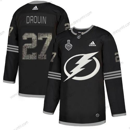 Adidas Lightning #27 Ryan Mcdonagh Černá Autentické Klasický 2020 Stanley Cup Final Sešitý NHL dres – Pánské