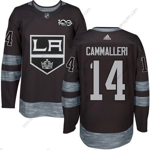 Adidas Los Angeles Kings #14 Mike Cammalleri Černá 1917-2017 100th Výročí Sešitý NHL dres – Pánské