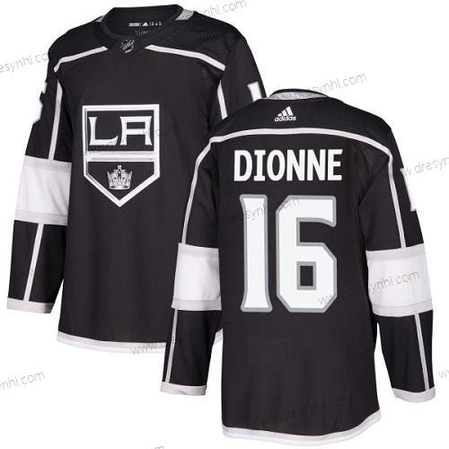 Adidas Los Angeles Kings #16 Marcel Dionne Černá Domácí dres Autentické Sešitý NHL dres – Pánské