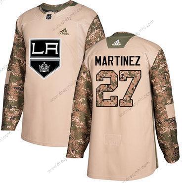 Adidas Los Angeles Kings #27 Alec Martinez Camo Autentické 2017 Veterans Day Sešitý NHL dres – Pánské