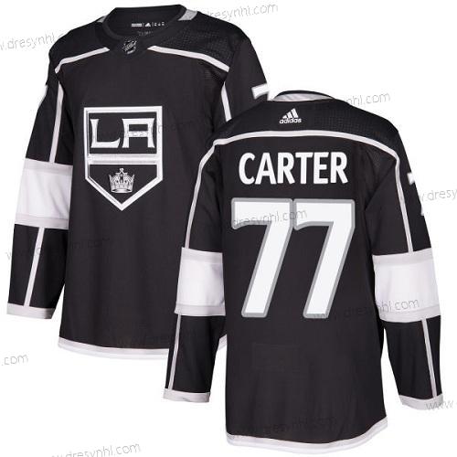 Adidas Los Angeles Kings #77 Jeff Carter Černá Domácí dres Autentické Sešitý NHL dres – Pánské