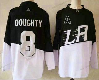 Adidas Los Angeles Kings #8 Drew Doughty Černá 2020 Stadium Series Sešitý NHL dres – Pánské