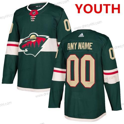 Adidas Minnesota Wild Personalizované Autentické Zelená Domácí dres NHL dres