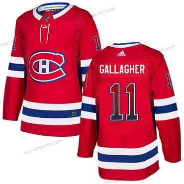 Adidas Montreal Canadiens #11 Brendan Gallagher Červené dres – Pánské