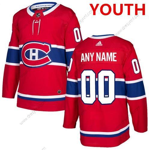 Adidas Montreal Canadiens Personalizované Autentické Červené Domácí dres NHL dres